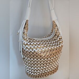 Lionel Tan and White Woven, Sequence Shoulder Bag